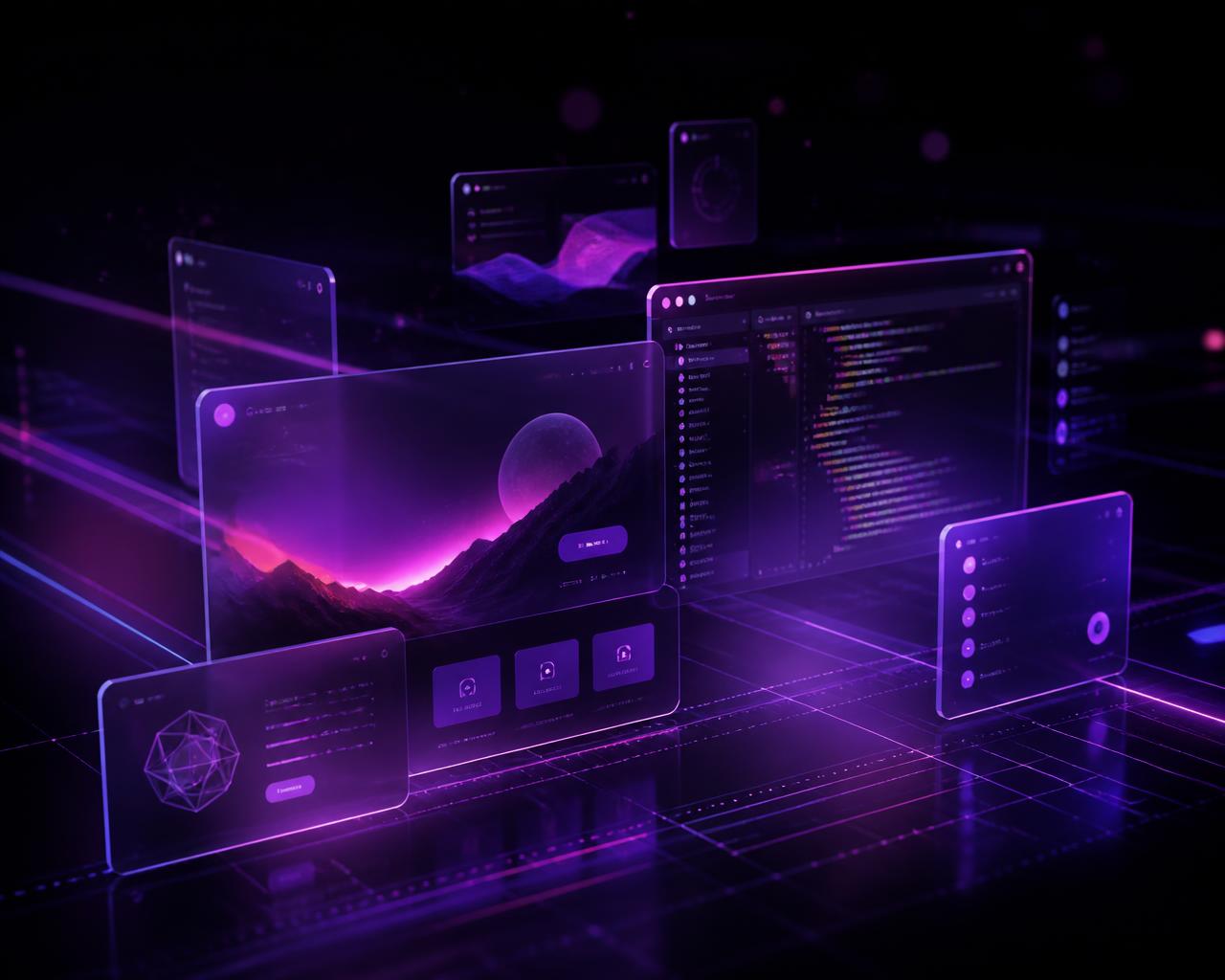 Interfaces de sites modernos desenvolvidos pela WEBER
